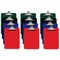 Better Office Products Plastic Clipboards, Durable, 12.5 x 9 Inch, Standard Metal Clip, Black, Blue, Red, Green, 12PK 45199 - alternate 1
